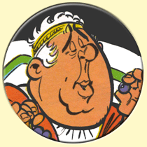 Caricature de Charles Laughton (Albert Uderzo).