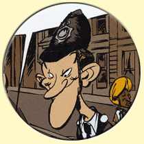 Caricature de Stan Laurel (Simon Léturgie).
