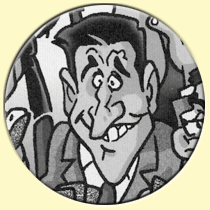 Caricature de Jean Lefebvre (Efix).