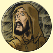 Caricature de Jean-Robert Lombard (Steven Dupré).