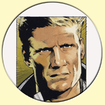 Caricature de Dolph Lundgren (Christophe Bec).