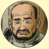 Caricature de Stéphane Margot (Steven Dupré).