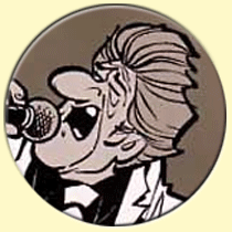 Caricature d'Eddy Mitchell (Bédu).
