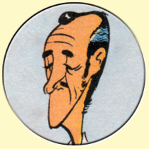 Caricature de David Niven (Morris).
