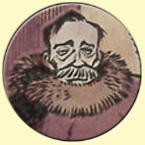 Caricature de Robert Peary (Laurent Verron).