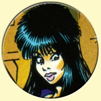 Caricature de Cassandra Peterson (Didier Crisse).