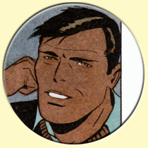 Caricature de Gary Powers (Philippe Berthet).
