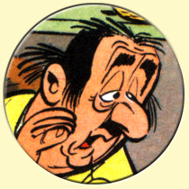 Caricature de Raimu (Albert Uderzo).