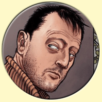 Caricature de Jean Reno (Nathalie Berr).