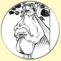 Caricature d'Arnold Schwarzenegger (Maëster).
