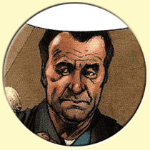 Caricature de Tony Sirico (Salvador Larroca).