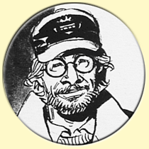 Caricature de Steven Spielberg (Domingo Mandrafina).