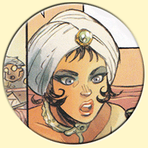 Caricature d'Elizabeth Taylor (Alessandro Barbucci).