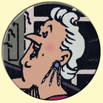 Caricature de Renata Tebaldi (Hergé).