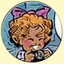 Caricature de Shirley Temple (Laurent Verron).