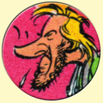Auto-caricature d'Albert Uderzo.