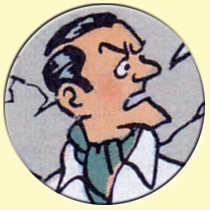 Caricature de Rudolph Valentino (Hergé).