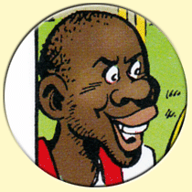 Caricature de Patrick Vieira (Serge Carrère).