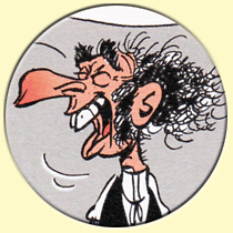 Caricature de Gilles Vigneault (Achdé).