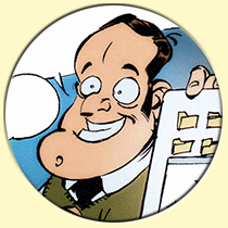 Caricature de Kevin Weisman (Simon Léturgie).