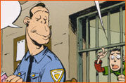 Caricature de Bruce Willis (Simon Léturgie).