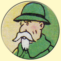 Caricature de Basil Zaharoff (Hergé).