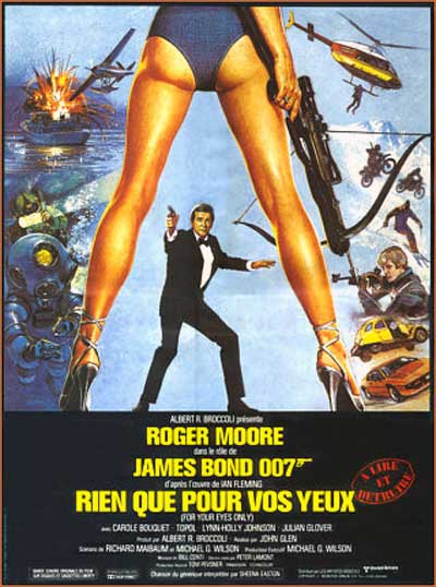 James Bond - Rien que pour vos yeux de John Glen.
