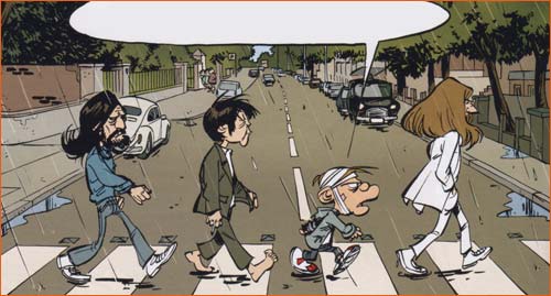 Abbey Road selon Simon Léturgie.
