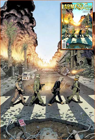 Abbey Road selon Rick Veitch.