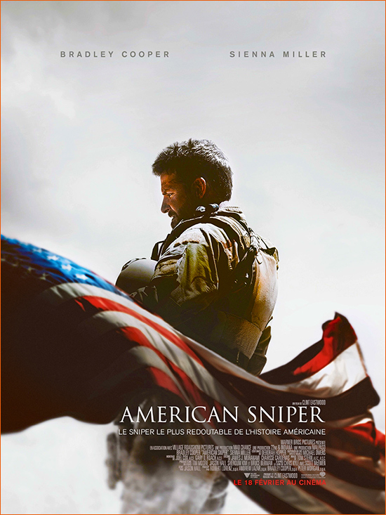 American Sniper de Clint Eastwood (2015).