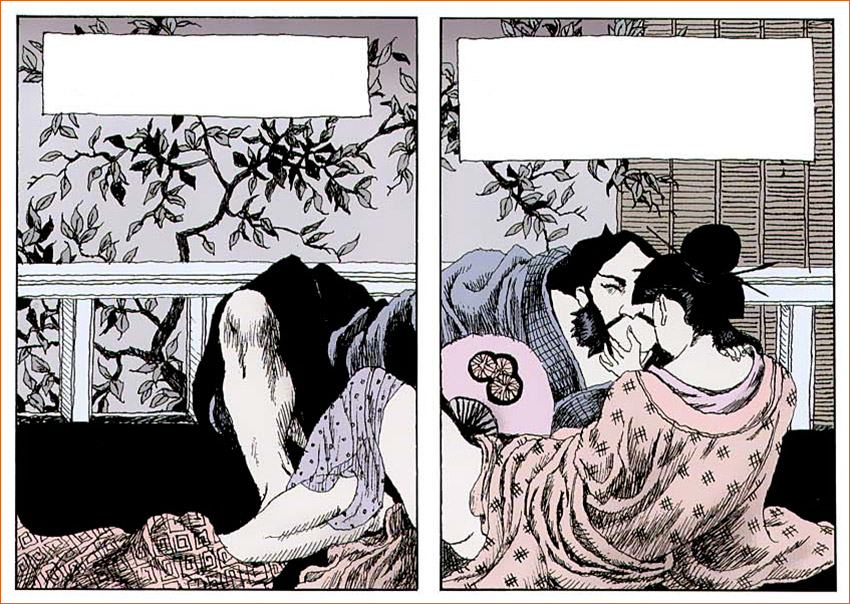 Amoureux dans la chambre à l'étage selon Hugues Micol.