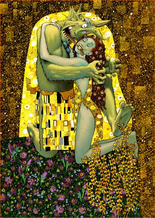 Le baiser selon Jean-Louis Mourier.