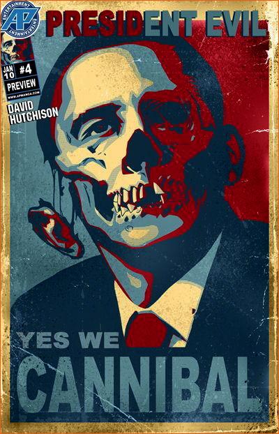 The Barack Obama Hope poster selon David Hutchison.
