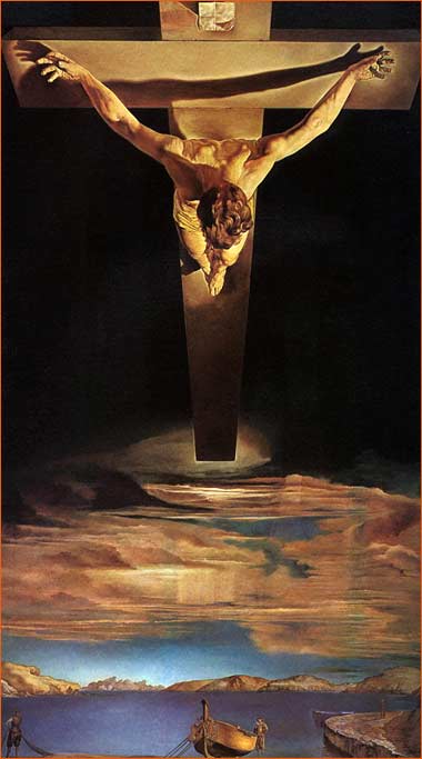 Le Christ de saint Jean de la Croix de Salvador Dali.