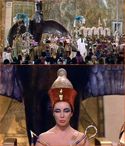 Le trône de Cléopâtre.