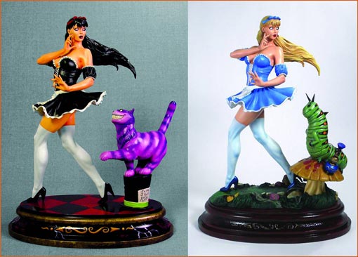 Statuette Return to Wonderland.