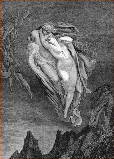 La divine comédie par Gustave Doré.