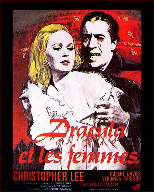 Dracula et les Femmes de Freddie Francis.