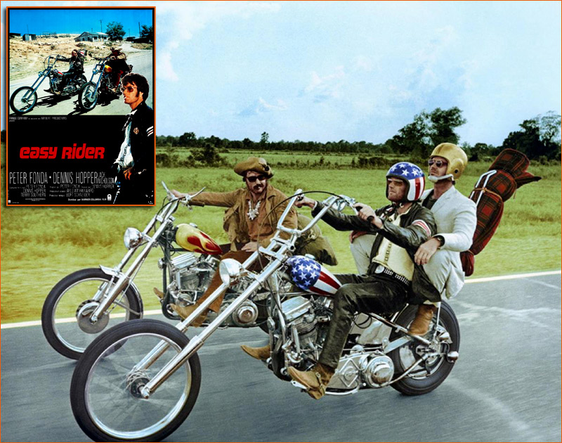 Easy Rider de Dennis Hopper (1969).