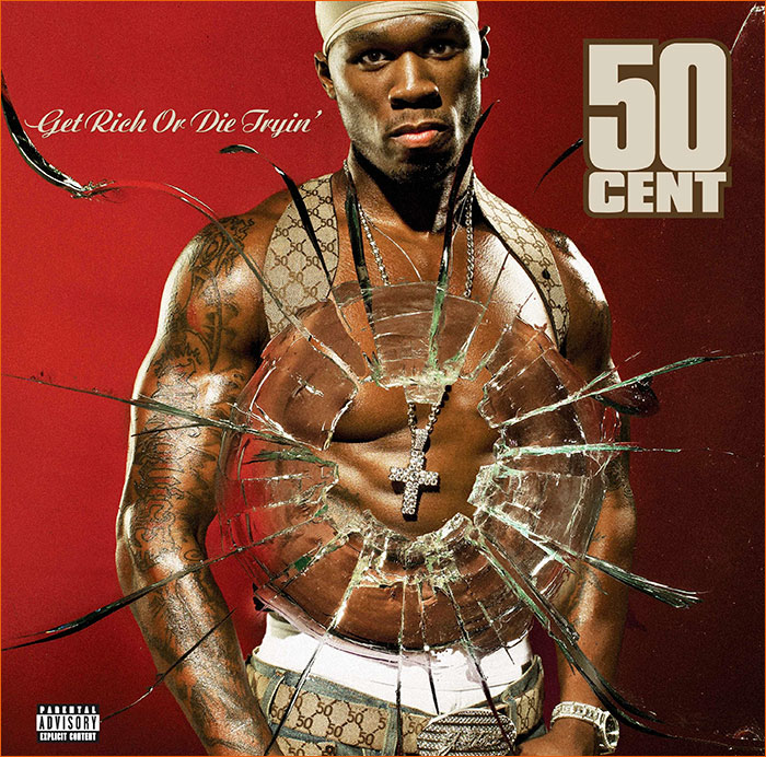 Get rich or die tryin' de 50 Cent (2003).