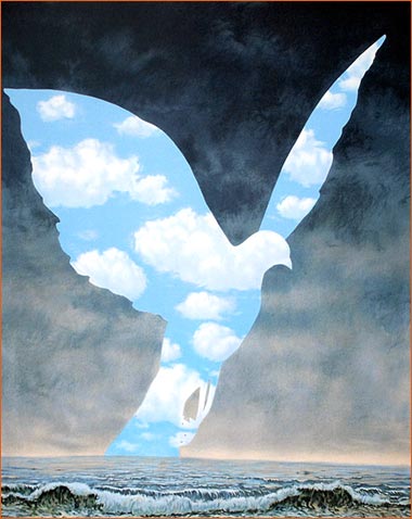 La Grande famille de René Magritte.