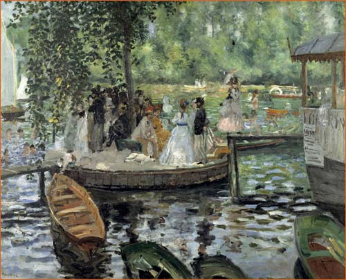La Grenouillière d'Auguste Renoir.