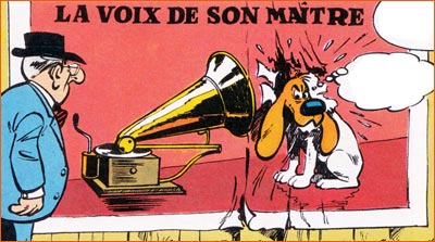 His Master's Voice selon Roba.