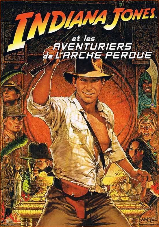 Indiana Jones et les Aventuriers de l'Arche perdue de Steven Spielberg.