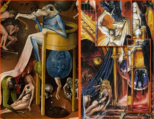 Le jardin des délices - Bosch / Ledroit.