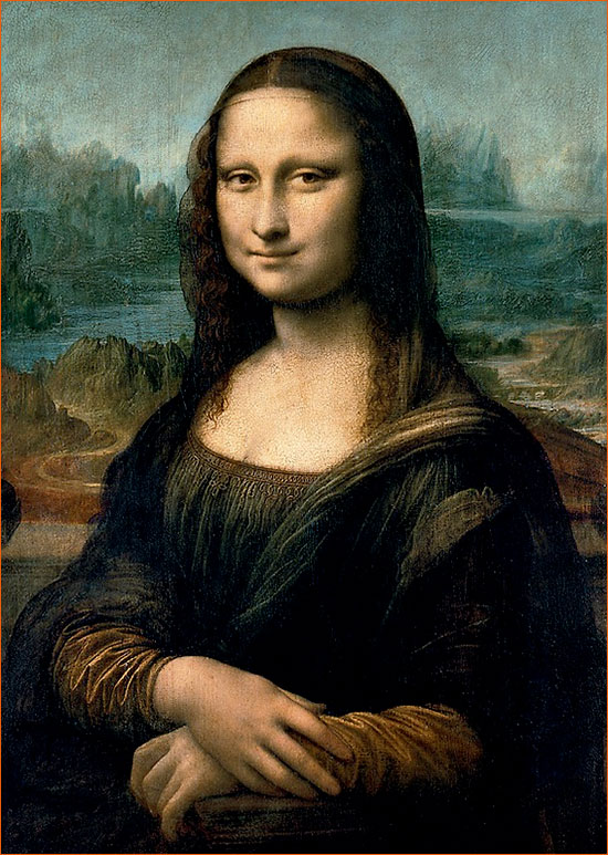 La Joconde de Léonard De Vinci.