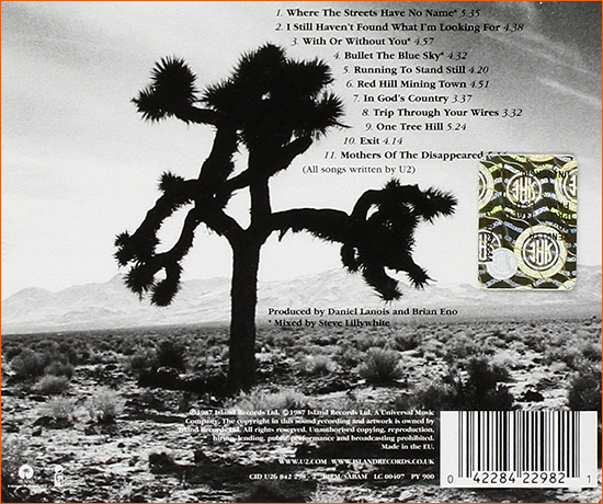 The Joshua tree de U2 (Dos).