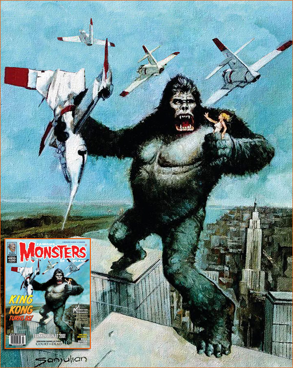 King Kong selon Manuel Sanjuliàn.