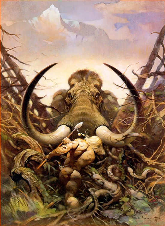 The Mammoth de Frank Frazetta.