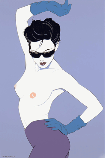 Dessin de Patrick Nagel.